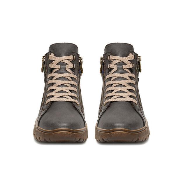 Rieker N1305-45 Grey Ankle Boots