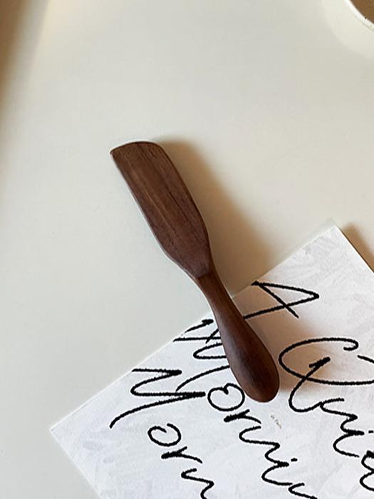 FUNNY KITCHEN Walnut Wood Jam Knife Butter Knife Jam Knife