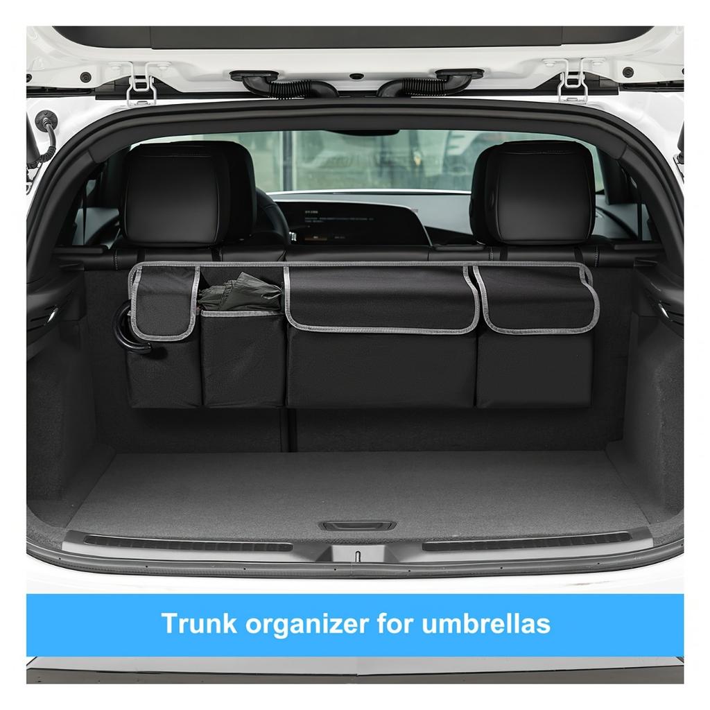 General Motors Car Seat Back Storage Bag Large Capacity 600D Oxford Fabric Multi-Pocket