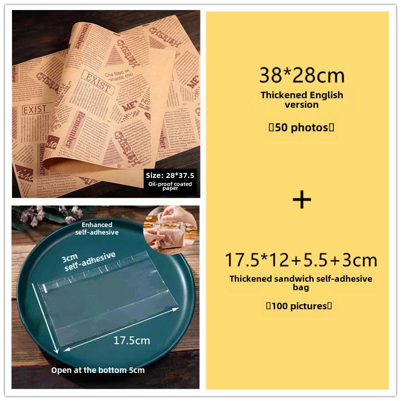 Clear Food-Grade Ziplock Bags for Sandwiches and Bread