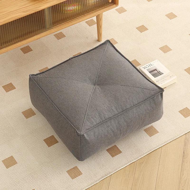 40x40x15cm Floor Cushions Thick Small Sitting Pier Square/Round Pouf Lazy Cushion Home Sofa Bay Window Decor Lattiatyynyt