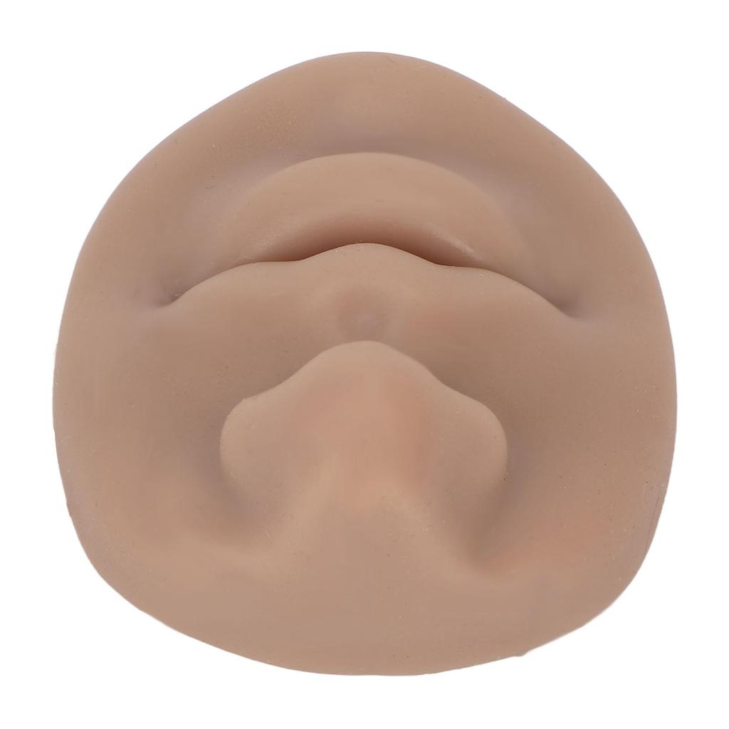 Silikonowy Model Nosa z Ustami Elastyczny Miękki Model Nosa Imitujący Wielokrotnego Użytku Ekspozytory Nosowe do Nauczania