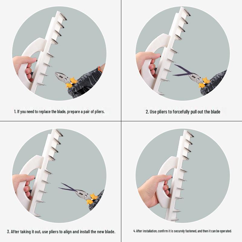 Thickened Wall Planer with Serrated Manganese Steel Blade for Inner and Outer Corners