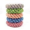 Teeth Cleaning Bite Resistant Dogs Cotton Rope Outdoor Wear Resistant Puppy Rope Knot Indoor Pet Molar Relieve Boredom