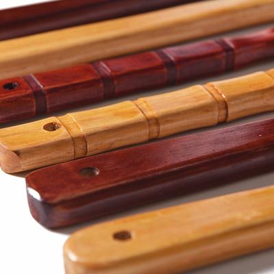 1Pc 16/32Cm Solid Wood Shoehorn Wooden Shoe Horn Shoe Lifter