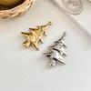 Edelstahl Schlicht Klassisch Weihnachtsbaum Elegante Brosche Anstecknadel Für Damen Kleidung Tasche Accessoire Geschenk Poliertes Metallabzeichen