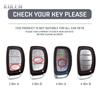 Abs Carbon Fiber Style Car Key Case Cover For Hyundai Ix35 I40 I20 I10 Tucson Elantra Creta Sonata Ioniq Accent Creata Keychain