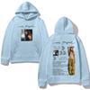 TINI -De Papel Hoodie Graphic Printing Fleece Sweatshirts Singer's Same Style Clothing Long Sleeve Pullovers