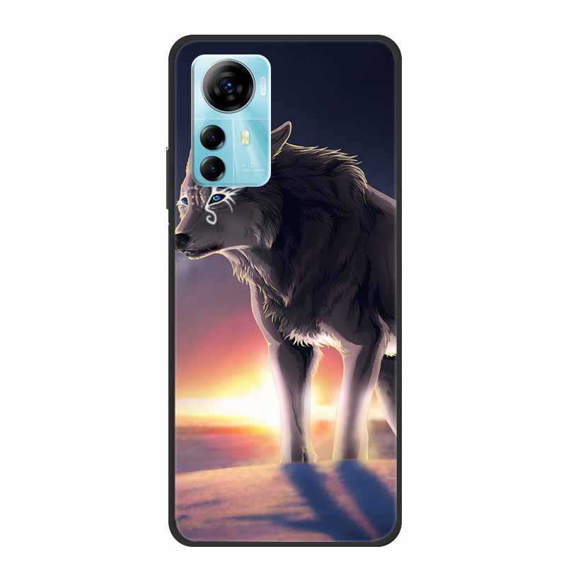 Coole Silikonhülle für ZTE Blade V41 Smart Case Gedrucktes Mode Weiches Rückseiten Cover Stoßfänger für Blade V41Smart Case Schutzhülle