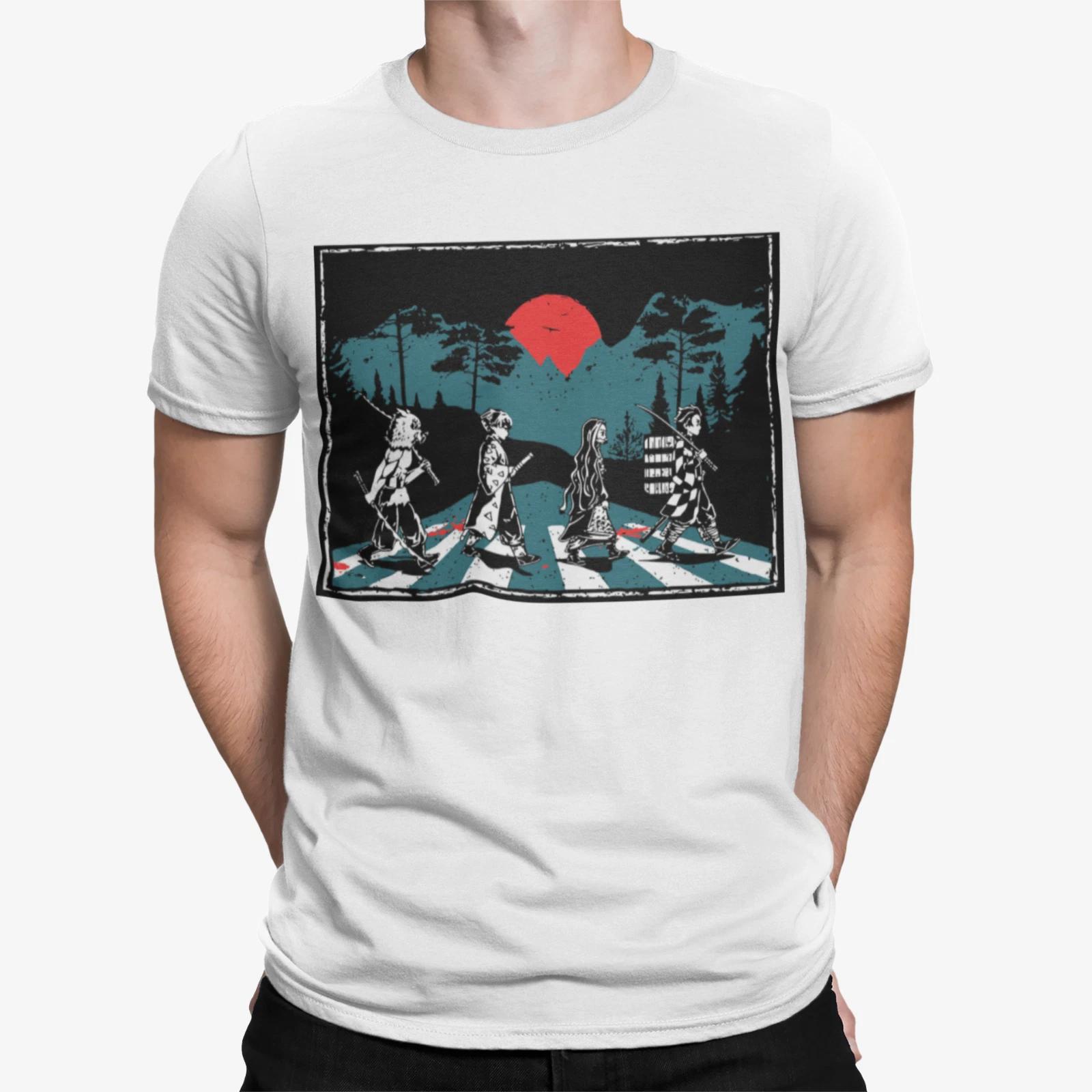 demon slayer Japanese funny horror film movie retro 90s halloween t shirt 1 4XL