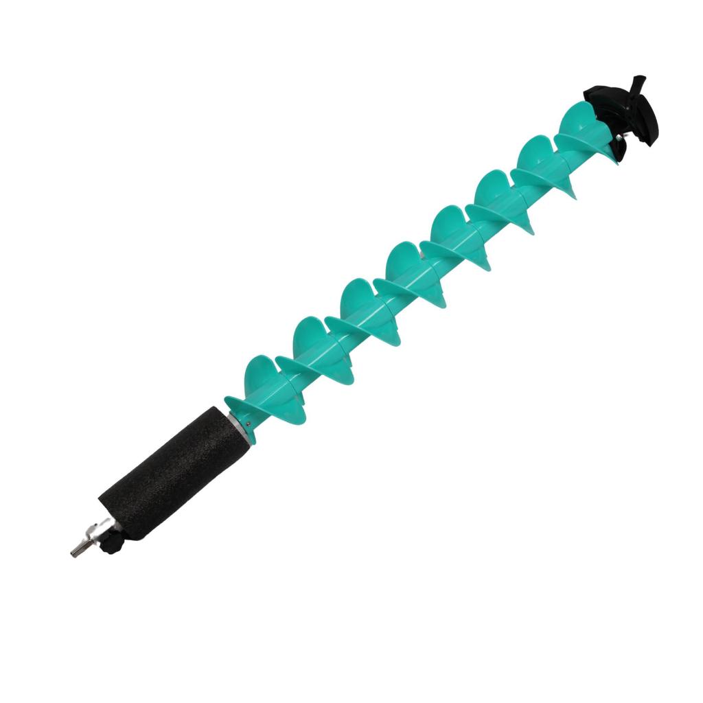 Elektrischer Winter-Eisbohrer - 5 & 6 Zoll, Nylon, Schnelles Eisbrechen, Positionierungswerkzeug