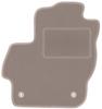 Beige Fahrermatte für: Mazda 3 II BL Schrägheck, Limousine (2008-2013)