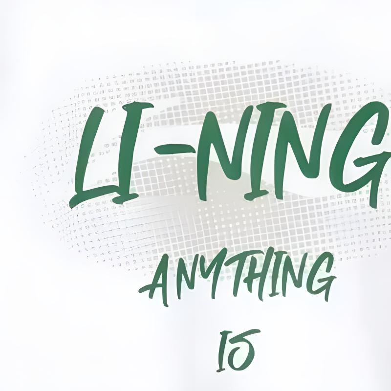 Li Ning Big Logo Letter Print American Retro Fashion Round Neck Pullover Short Sleeve T-Shirt Casual Sports Set Unisex Tops White AHSU803-1+AKST593-7