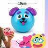 Funny Dog Expressions Squeezing Toy Soft Wet Cute Face Changing Slowly Rising Relaxing Sensory Toy Adults Ideal Home Office Gift
