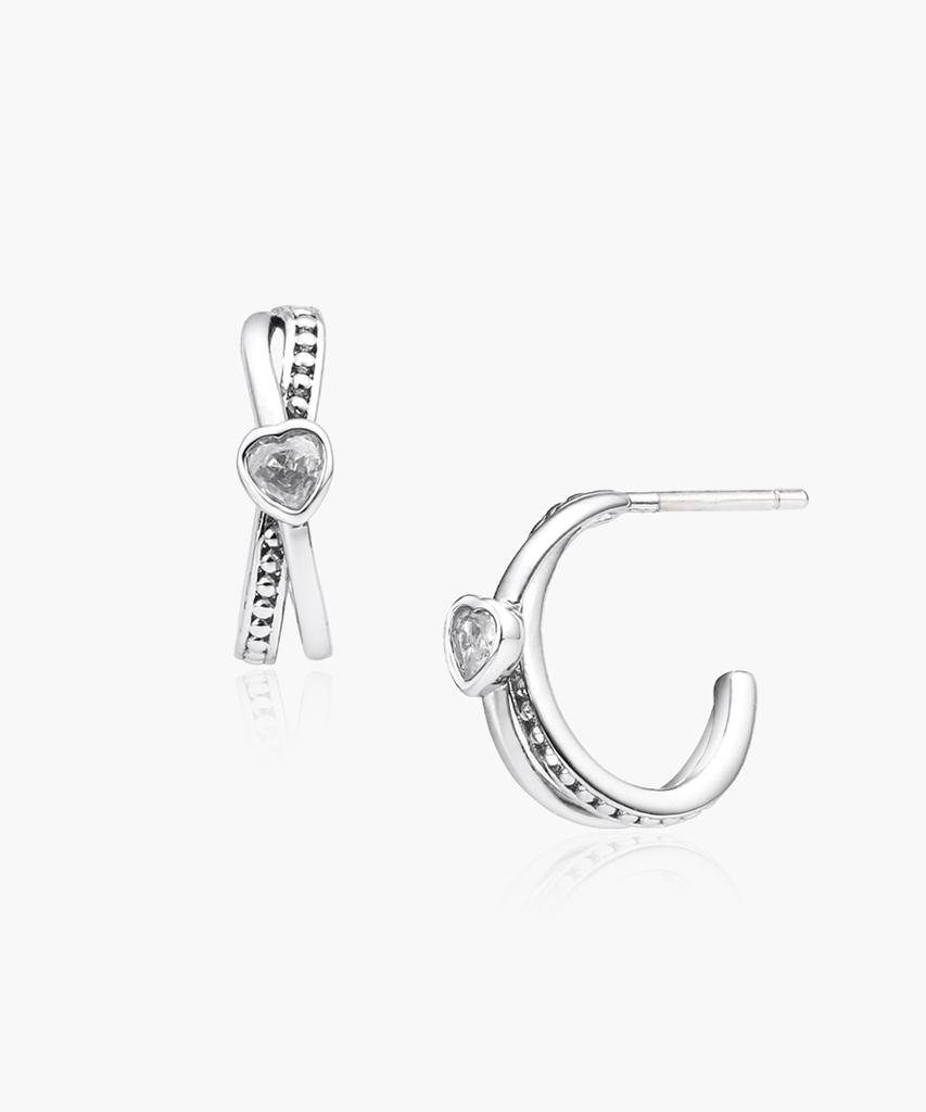 Noonoo Fingers [Silverpost] Stay Forever Earrings