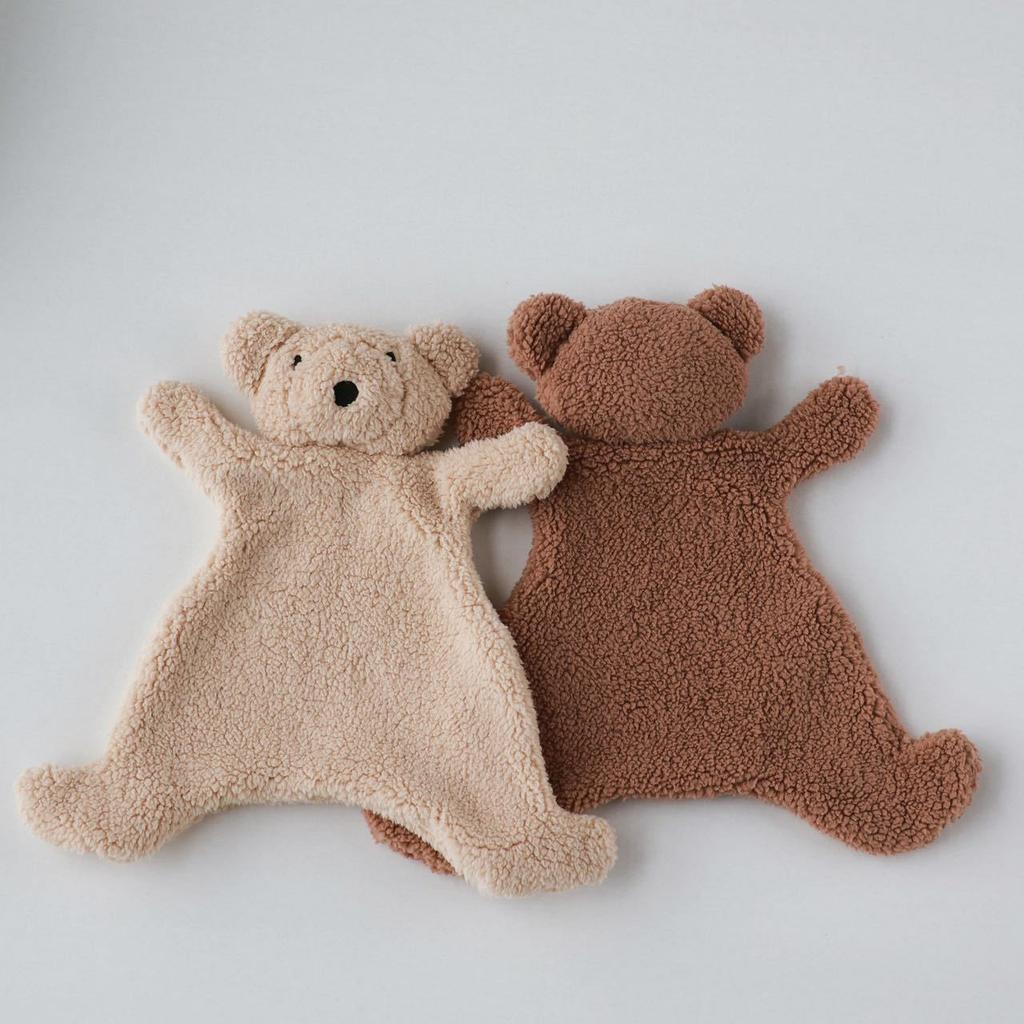 Baby Soothing Doll for Newborn Accessories Photography Props Cute Bear Baby Sleeping Doll Baby Care Soft Plush Dolls