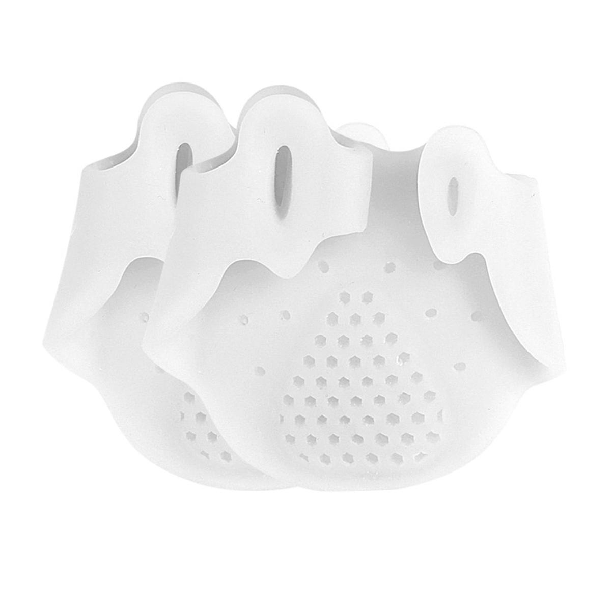 

1 пара силиконовых разделителей пальцев ног, ортопедические распорки для пальцев ног, многоразовые распорки для выравнивания стопы, выпрямители для мужчин и женщин