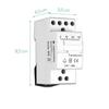 Navaris Doorbell Transformer - Transformer 220v 240v To 8v 12v 24v - Installation In Circuit Breaker with Din Rail - for S