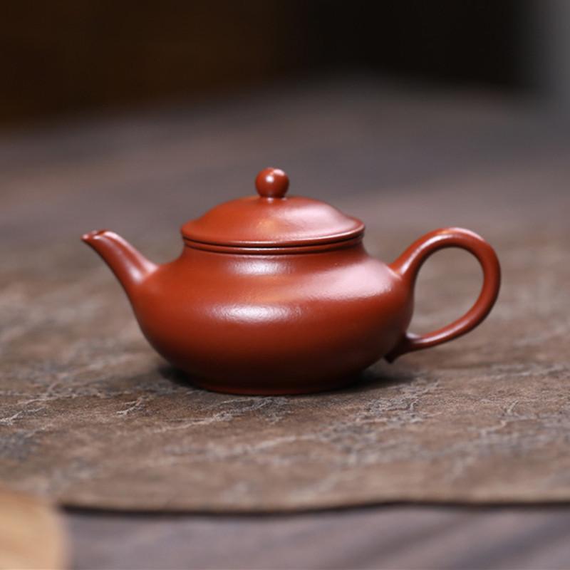 

110ml Chinese Yixing Purple Clay Teapot Tradition Handmade Beauty Tea Pot Raw Ore Zhu Mud Kettle Household Zisha Tea Set Teaware