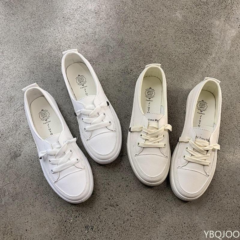 Women's sports shoes spring summer new style fashionable breathable round toe shallow mouth casual comfortable flat shoes