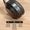 Bluetooth-compatible Headset Type-C Charging Active Noise Cancelling Over Ear Audio Wireless Headphones for Music Play TF Card Support