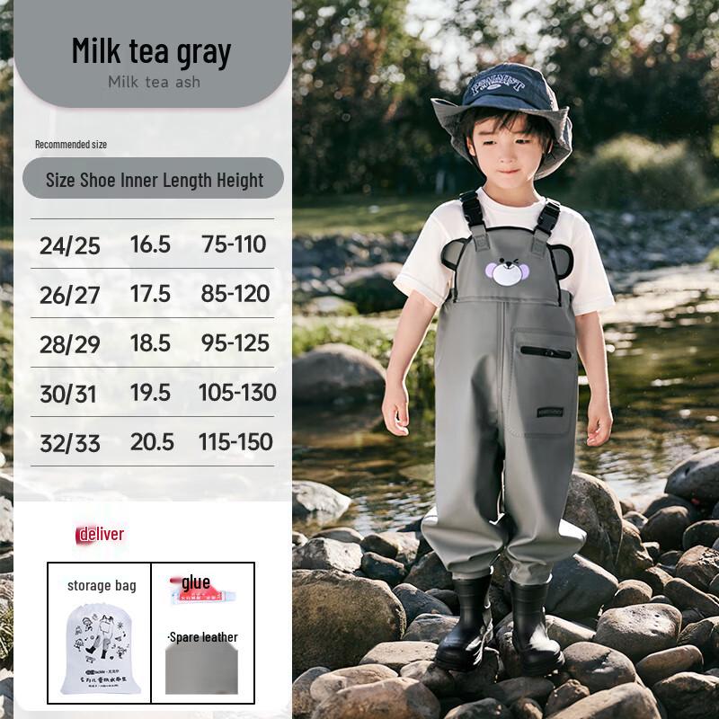 Wasserdichte Ganzkörper-Wathose für Kinder (Unisex)