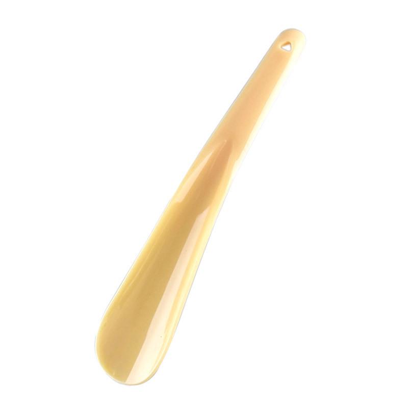 Versatile Plastic Shoehorn - Compact, Easy Storage, Ideal for Quick Use; Customize with Your Logo.