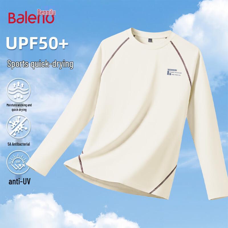 Baleno Men's Long-Sleeve Sports Crew Neck T-Shirt