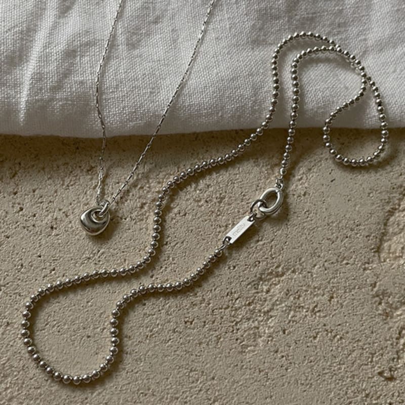 Melliv Chom Chom Ball Chain Necklace_mvn57