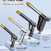 High-Pressure Telescopic Car Wash Water Gun with Soft Hose Nozzle