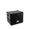 Record Storage Box Large Capacity Foldable Water Proof   Proof Record Case with Lock for 12 Inch Records