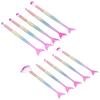 10PCS Makeup Brushes Set Soft Bristles Brushes Kit for Blush Eye Shadow Eyebrow Highlight