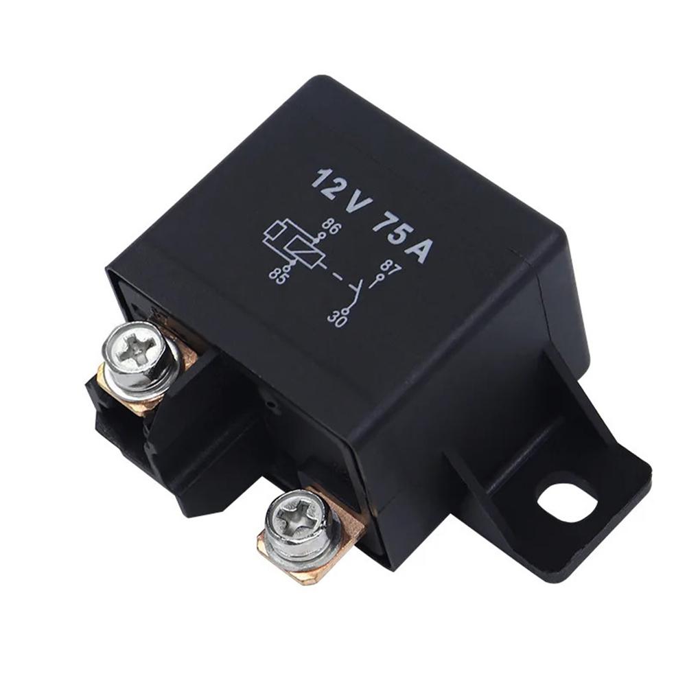 1pc 75A 12/24V Start Relay Single Pole Double Throw (SPDT) For Forklifts Machinery Equipment Accessories