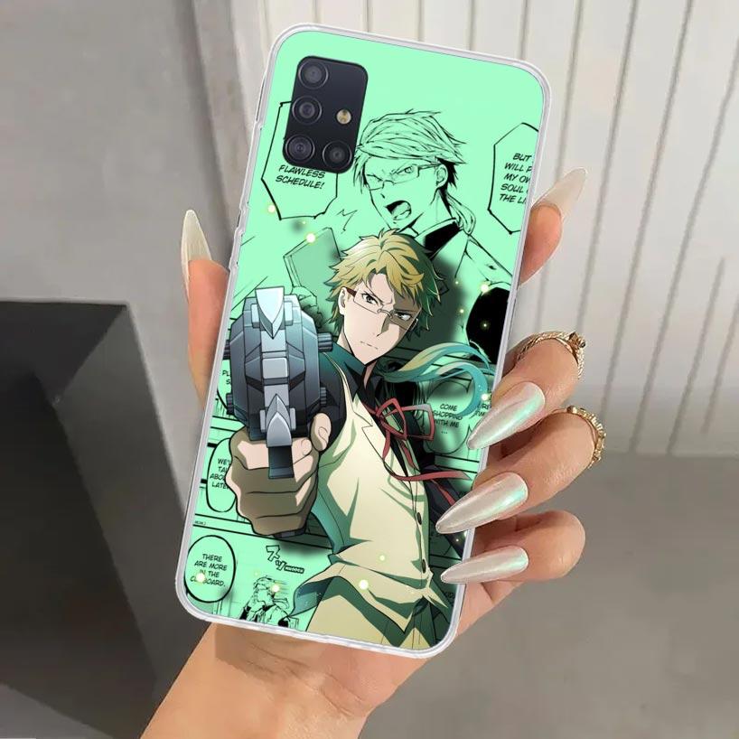 Bungo Stray Dogs Manga Phone Case for Samsung Galaxy A52 A32 A22 A12 A02S A50S A30S A10S Note 20 Ultra 10 Plus S10 A31 A20 A71 A