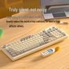 L98 Silent Wired Keyboard & Mouse Set - Stylish RGB Design for Girls, Office, and Gaming Use