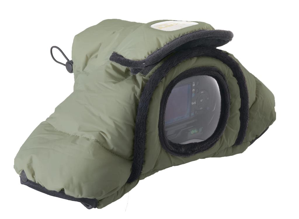 KANI Tripod Camera Cold Weather Cover Made with Natural Compatible with DSLR and Mirrorless Transparent Rear Tripod Handheld Product 810496 Accessory,