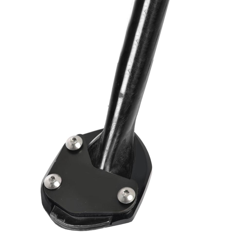 Motorrad Aluminium Seitenständer Verlängerungsplatte für GB350 GB350C GB350S (2021-2024) (Schwarz)