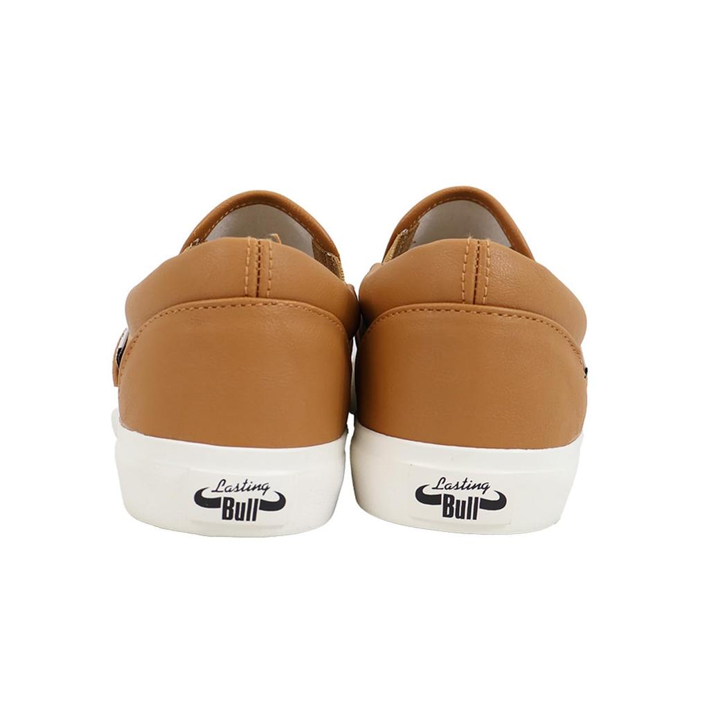 Fukuyama Rubber Lasting Bull Work Shoes LB-067, Slip-Resistant, High-Cushion, Antibacterial and Odor-Resistant Insole, Camel, Size 28.0 Cm, 2E