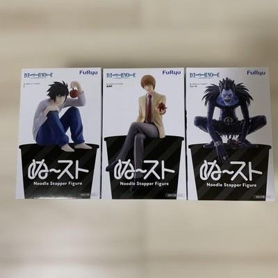 DEATH NOTE L Noodle Stopper Figure Furyu 3set free shipping JAPAN
