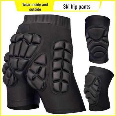 Skating Hip Pants with EVA Shock Absorption - Unisex Outdoor Sports Gear