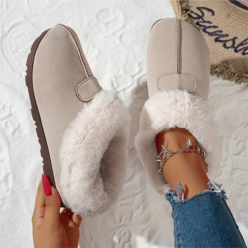 Fashion Snow Boots Woman Plus Size Women Booties Slip On Women Shoes New Platform Ankle Boots Fashion Winter Girls Boots Botas Mujer