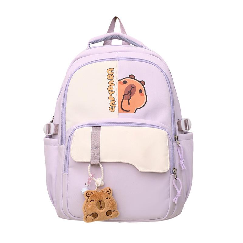 Middle School Schoolbag Women's Large Capacity Lightweight Backpack