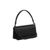 Coach Tabby 20 Solid Logo Pebbled Flap Leather Messenger Bag Women bags Black CM546-V5BLK