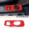 Car Handbrake Switch Cover Trim For Ford Maverick -2025 Accessories Red ABS