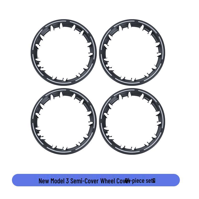 Coprimozzi Rinfrescati per Tesla Model 3/Y - Copertura Completa da 18/20 Pollici