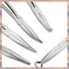 2025 Trend 5PCS Long Needle Nose Pliers Set 25/45/90-Degree Angle, Straight,Curved Pliers,O-Shape Clamp Long Nose Pliers