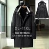 Plus Size Cotton Mid-Length Trendy Coat - Casual, Loose, Versatile, Thickened 1901