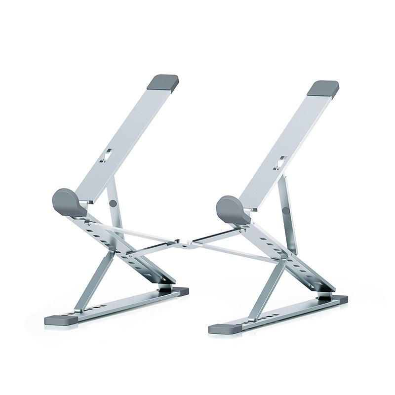 N8 Adjustable Double-Layer Folding Laptop and Tablet Stand with Heat Dissipation.