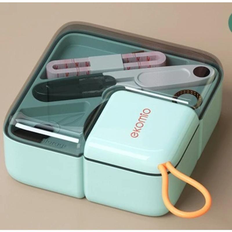 New Portable Multi-Functional Sewing Kit Needle and Thread Box for Dormitory and Home Use Essential Stitching and Mending Tools