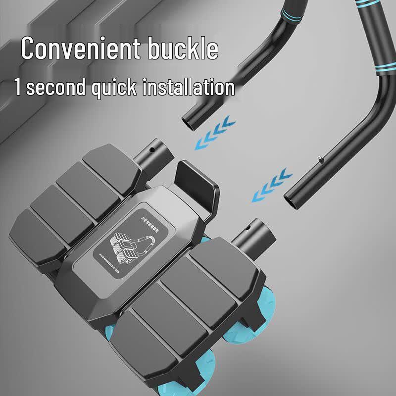 Quyoubang 6-Wheel Smart Rebound Abdominal Roller
